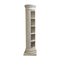 Rotating Greek Column Shelving