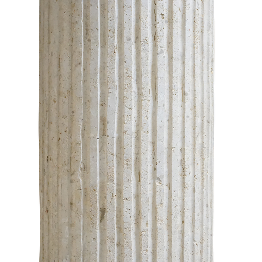 Rotating Greek Column Shelving