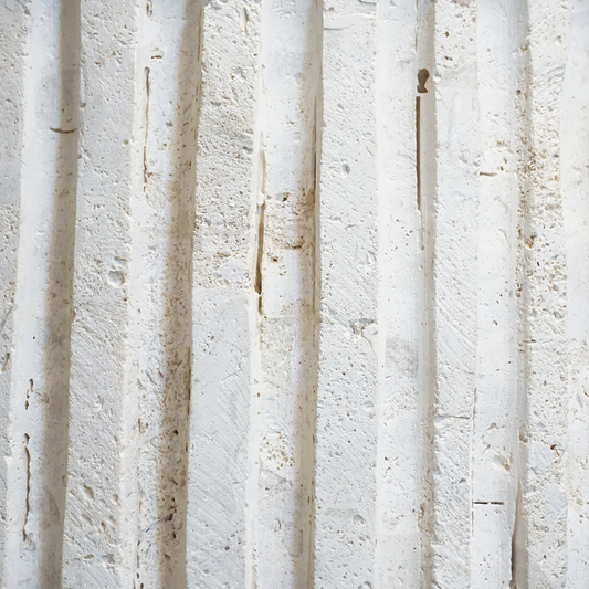 Rotating Greek Column Shelving