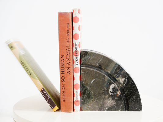 Rounded Marble Bookend