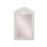Art Deco Marble Mirror, 1990s