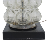 Glass Bubble Table Lamp by Nemo, 1970s