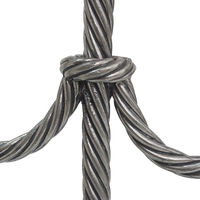 Twisted Three Flame Candelabra