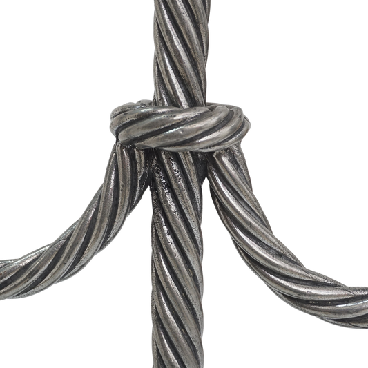 Twisted Three Flame Candelabra