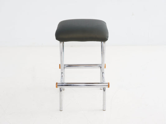 Pair of Tubular Bar Stools by Daystrom, 1970s