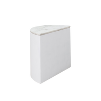 Pair of Demilune Marble-Top Tables, 1960s