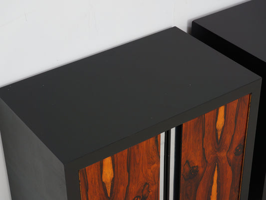 Pair of Rosewood & Laminate Nightstands, 1970s