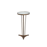 Art Deco Brass Side Table