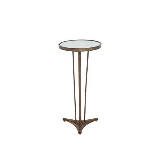 Art Deco Brass Side Table