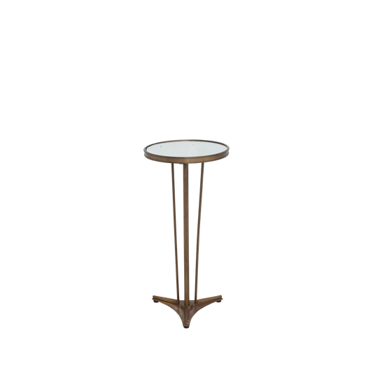 Art Deco Brass Side Table