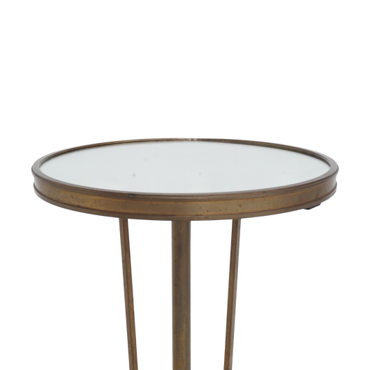 Art Deco Brass Side Table