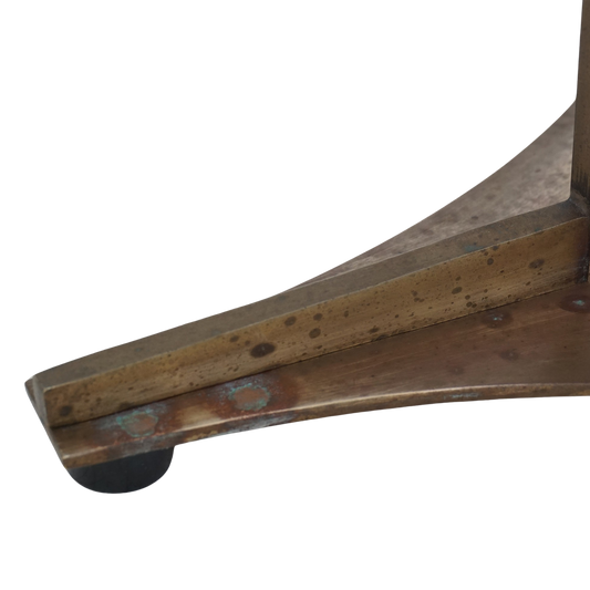 Art Deco Brass Side Table