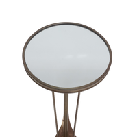 Art Deco Brass Side Table