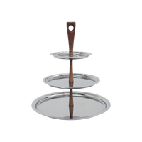 Midcentury Three-Tiered Tray