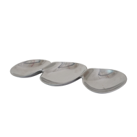 Pewter Modernist Serving Bowl