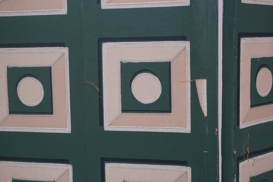 Deco Four Panel Screen