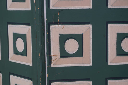 Deco Four Panel Screen