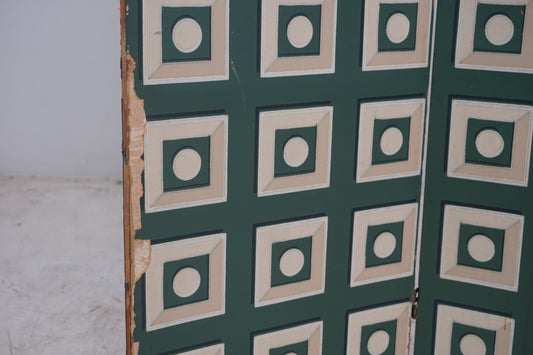 Deco Four Panel Screen