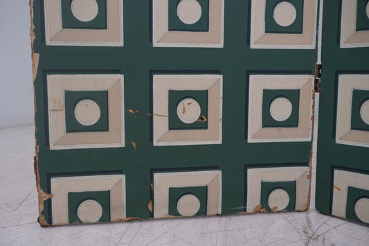 Deco Four Panel Screen