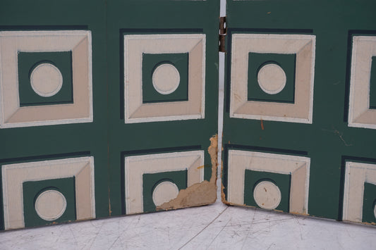 Deco Four Panel Screen