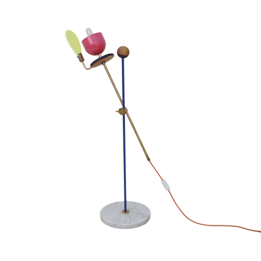 Memphis-Inspired Floor Lamp by Phillip Wells