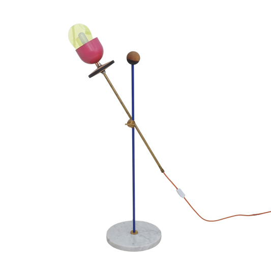 Memphis-Inspired Floor Lamp by Phillip Wells