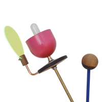 Memphis-Inspired Floor Lamp by Phillip Wells