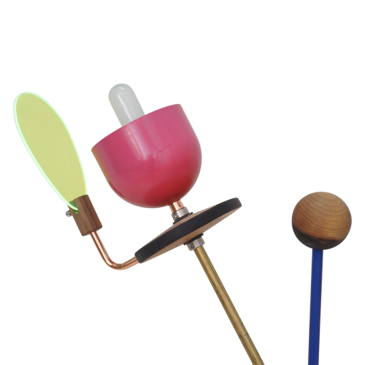 Memphis-Inspired Floor Lamp by Phillip Wells