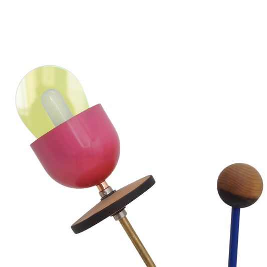 Memphis-Inspired Floor Lamp by Phillip Wells