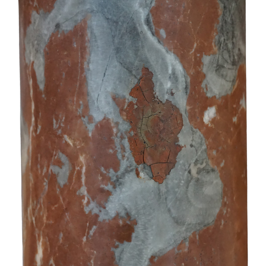 Rouge Marble Pedestal