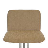 Set of 6 Tubular Chrome Swivel Barstools