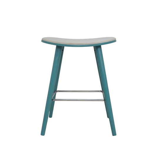 Pair of Teal Counter Stools