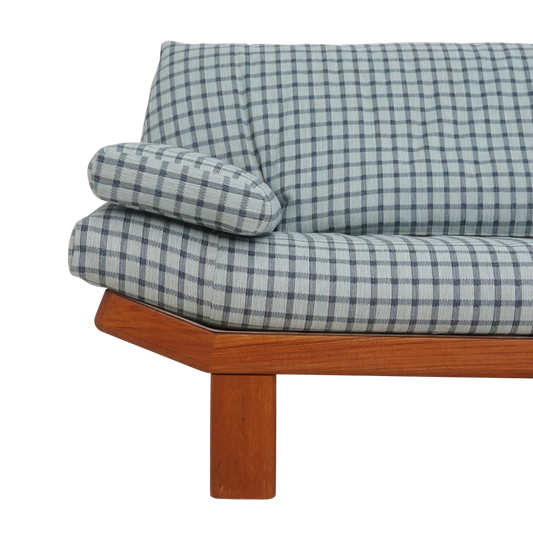 Midcentury Danish Teak Gondola Sofa