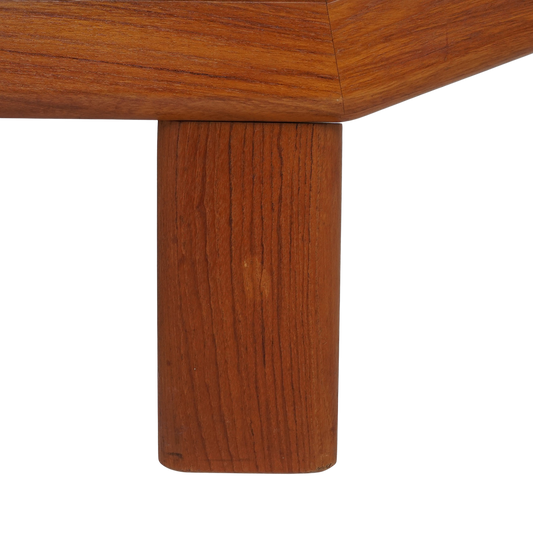 Midcentury Danish Teak Gondola Sofa