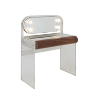 Lucite Vanity Desk, 1980s