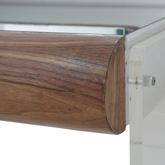 Lucite Vanity Desk, 1980s