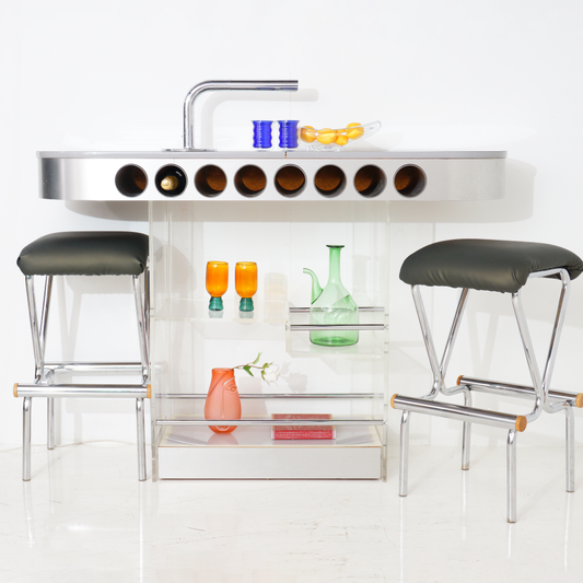 Illuminated Lucite Bar by Hill Manufacturing, 1970s