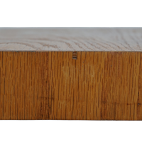 Large Oak Waterfall Coffee Table