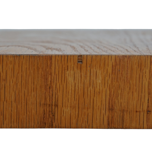 Large Oak Waterfall Coffee Table