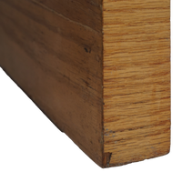 Large Oak Waterfall Coffee Table