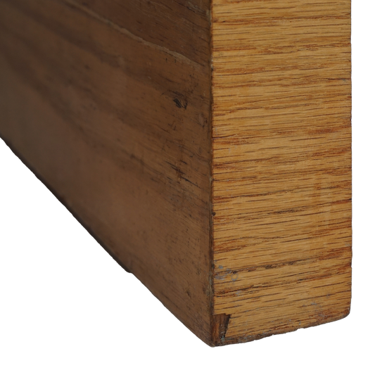 Large Oak Waterfall Coffee Table