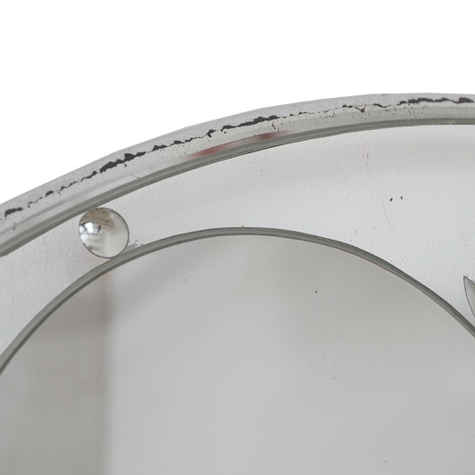 Art Deco Floral Mirror