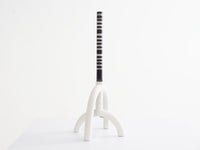 White Ceramic Candle Holder