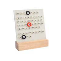 Adjustable Tabletop Calendar