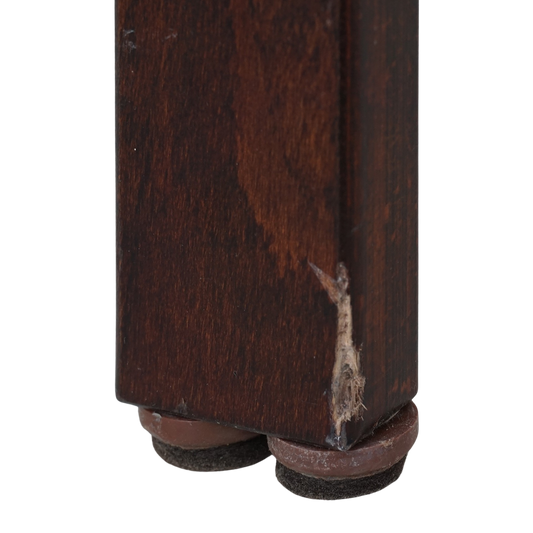 Pair of Beech and Leather Lounge Chairs