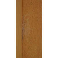 Danish Beech and Glass Two-Tier Table