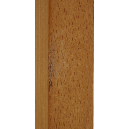 Danish Beech and Glass Two-Tier Table