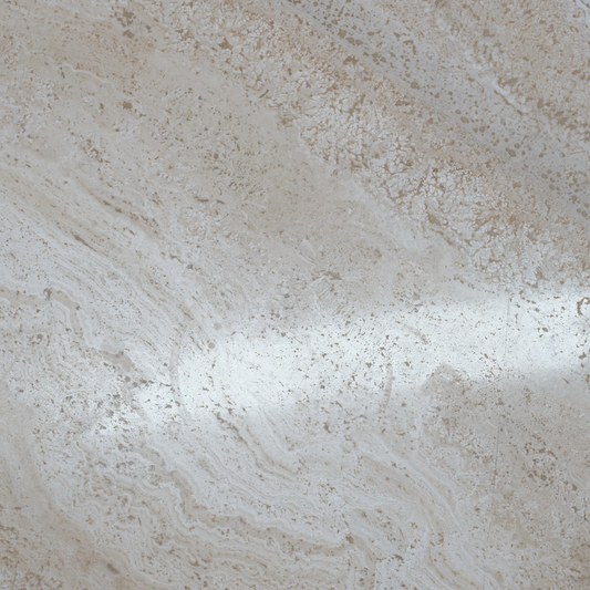 Modernist Travertine Coffee Table