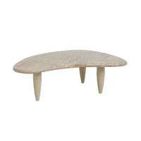 Biomorphic Marble Coffee Table