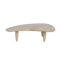 Biomorphic Marble Coffee Table